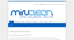 Desktop Screenshot of miruclean.ch