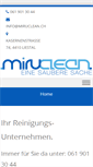 Mobile Screenshot of miruclean.ch
